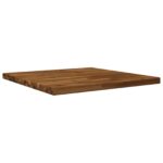 vidaXL Obdĺžnikový stôl 70 x 70 x 3,2 cm Štvorcový – Obrázok 3