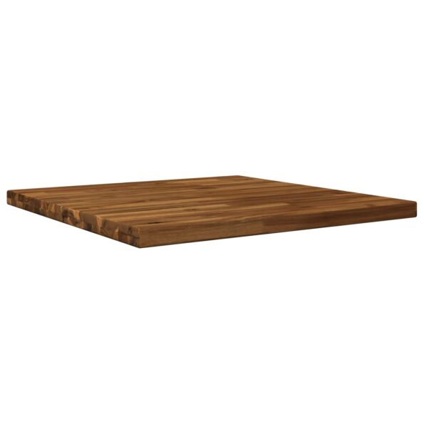 vidaXL Obdĺžnikový stôl 70 x 70 x 3,2 cm Štvorcový – Obrázok 3