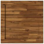 vidaXL Obdĺžnikový stôl 70 x 70 x 3,2 cm Štvorcový – Obrázok 5