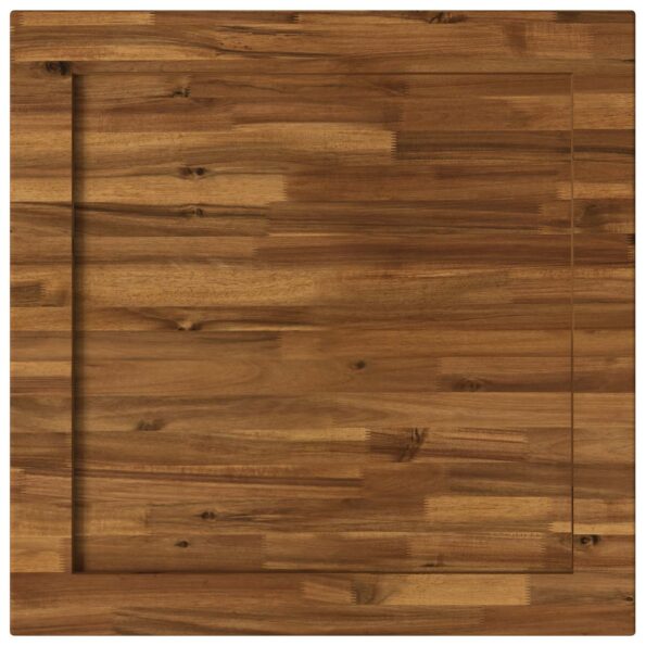 vidaXL Obdĺžnikový stôl 70 x 70 x 3,2 cm Štvorcový – Obrázok 5