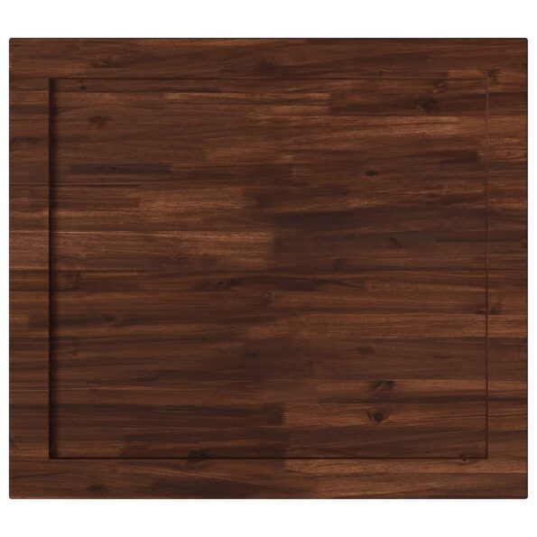 vidaXL Obdĺžnikový stôl 80 x 80 x 3,2 cm Štvorcový – Obrázok 5