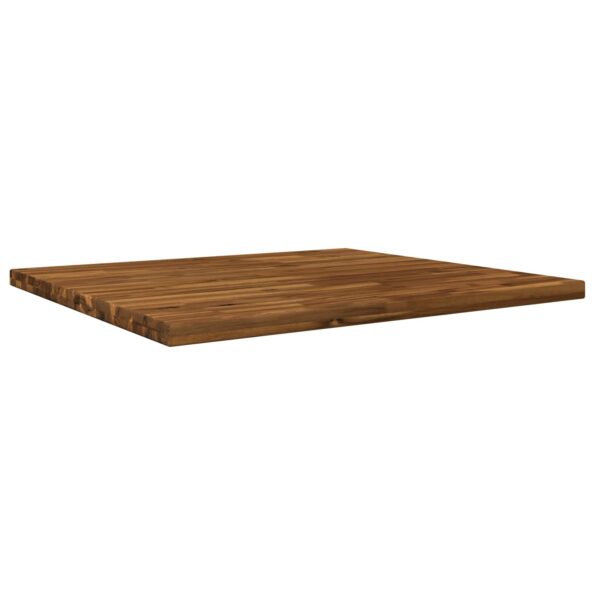 vidaXL Obdĺžnikový stôl 80 x 80 x 3,2 cm Štvorcový – Obrázok 3