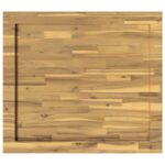 vidaXL Obdĺžnikový stôl 80 x 80 x 3,2 cm Štvorcový – Obrázok 5