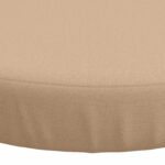 vidaXL Vankúše na sedenie SOEST 4 ks 100% polyester Piesková – Obrázok 5