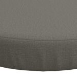 vidaXL Vankúše na sedenie SOEST 4 ks 100% polyester Sivá Ø 35 x 7 cm – Obrázok 5