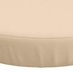 vidaXL Vankúše na sedenie SOEST 4 ks 100% polyester Krémová – Obrázok 5