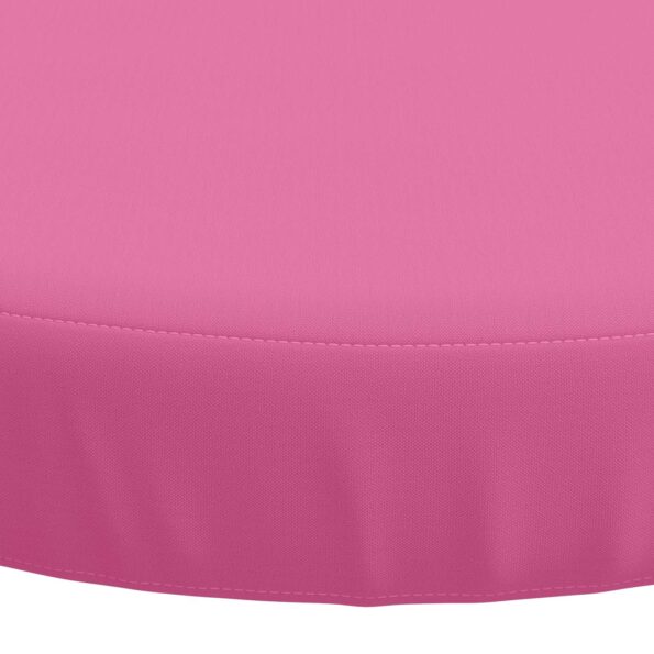 vidaXL Vankúše na sedenie SOEST 4 ks 100% polyester Ružová Ø 35 x 7 cm – Obrázok 5
