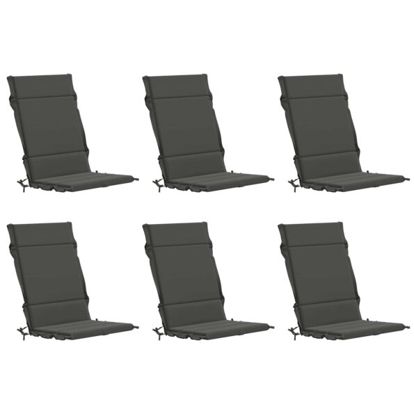 vidaXL 6-dielne vankúše na vysoké operadlo GEMERT 6 pcs 100% polyester – Obrázok 2