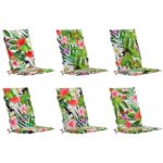 vidaXL 6-dielne vankúše na vysoké operadlo GEMERT 6 ks 100% polyester – Obrázok 2