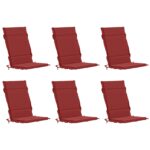 vidaXL 6-dielne vankúše na vysoké operadlo GEMERT 6 pcs 100% polyester – Obrázok 2