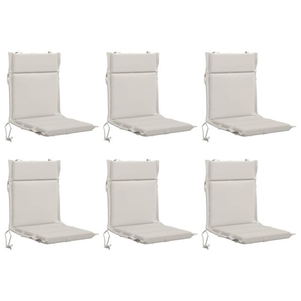 vidaXL 6-dielne vankúše na vysoké operadlo GEMERT 6 pcs 100% polyester – Obrázok 2