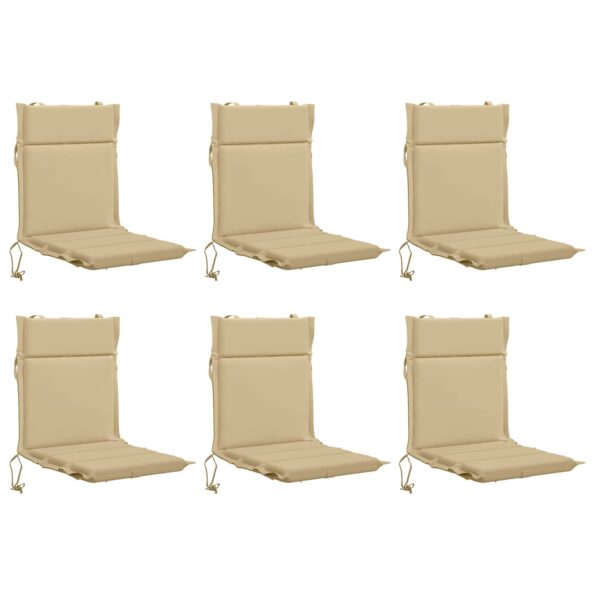 vidaXL 6-dielne vankúše na vysoké operadlo GEMERT 6 pcs 100% polyester – Obrázok 2