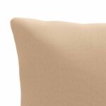 vidaXL Vankúš na chrbát PUTTEN 100% polyester Piesková 70 x 40 x 15 cm – Obrázok 6
