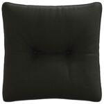 vidaXL Vankúš na chrbát PUTTEN 100% polyester Čierna 40 x 40 x 10 cm – Obrázok 4