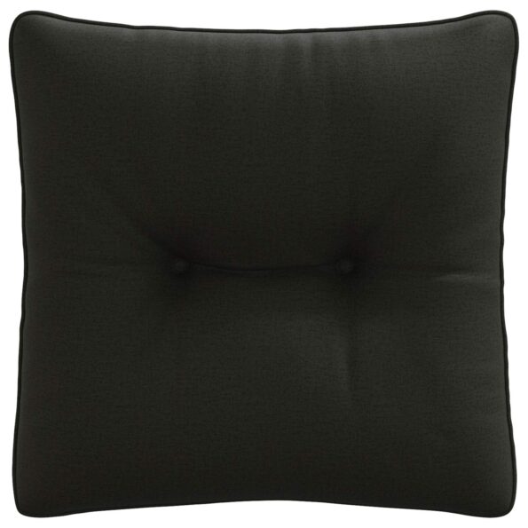 vidaXL Vankúš na chrbát PUTTEN 100% polyester Čierna 40 x 40 x 10 cm – Obrázok 4