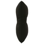 vidaXL Vankúš na chrbát PUTTEN 100% polyester Čierna 40 x 40 x 10 cm – Obrázok 5