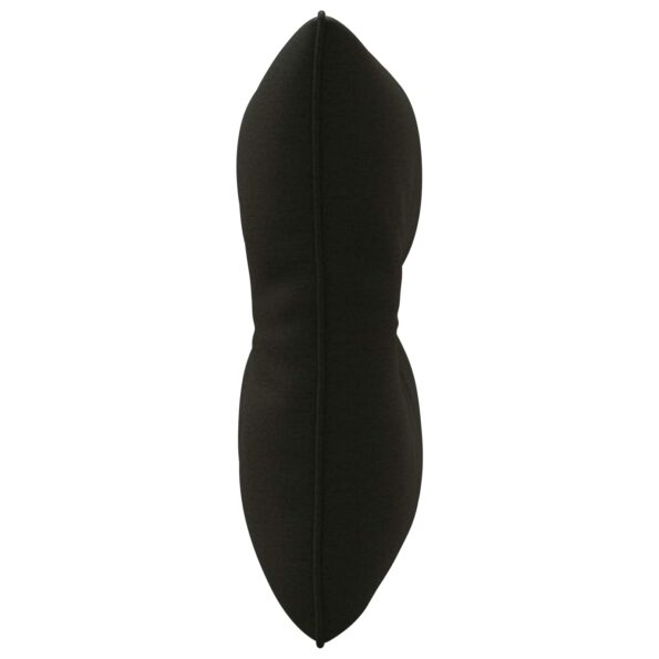 vidaXL Vankúš na chrbát PUTTEN 100% polyester Čierna 40 x 40 x 10 cm – Obrázok 5