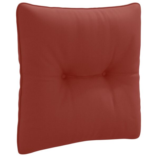 vidaXL Vankúš na chrbát PUTTEN 100% polyester Červená 40 x 40 x 10 cm – Obrázok 2