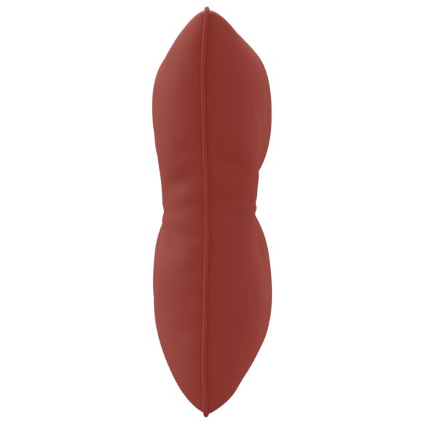 vidaXL Vankúš na chrbát PUTTEN 100% polyester Červená 40 x 40 x 10 cm – Obrázok 5