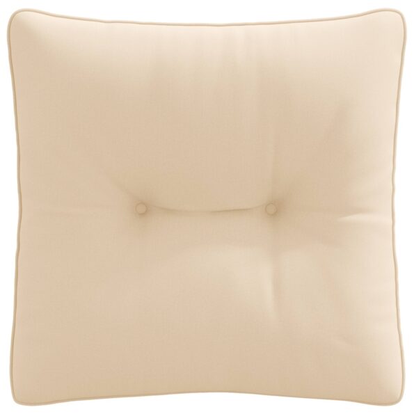 vidaXL Vankúš na chrbát PUTTEN 100% polyester Krémová 40 x 40 x 10 cm – Obrázok 4