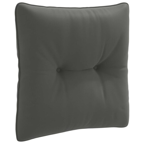 vidaXL Vankúš na chrbát PUTTEN 100% polyester Antracitová – Obrázok 2