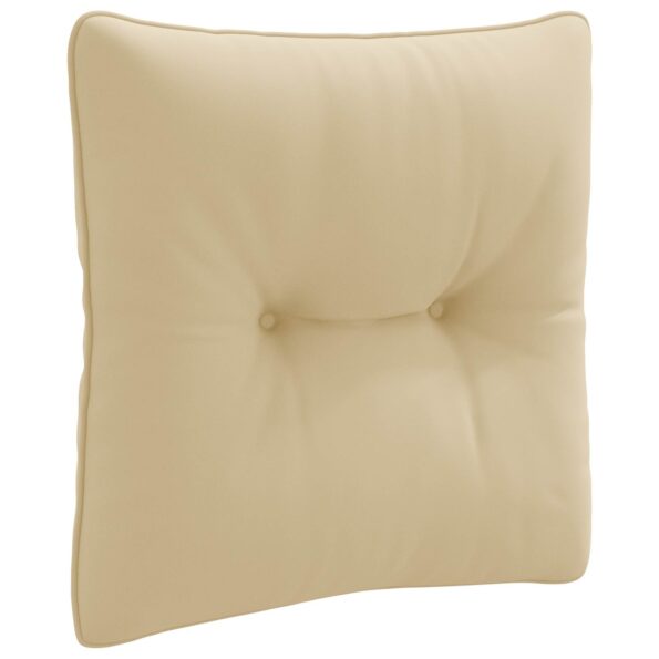 vidaXL Vankúš na chrbát PUTTEN 100% polyester Béžová 40 x 40 x 10 cm – Obrázok 2