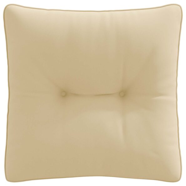 vidaXL Vankúš na chrbát PUTTEN 100% polyester Béžová 40 x 40 x 10 cm – Obrázok 4