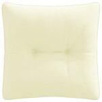vidaXL Vankúš na chrbát PUTTEN 100% polyester Krémová 40 x 40 x 10 cm – Obrázok 4
