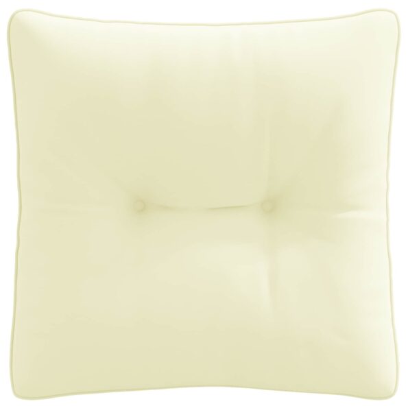 vidaXL Vankúš na chrbát PUTTEN 100% polyester Krémová 40 x 40 x 10 cm – Obrázok 4