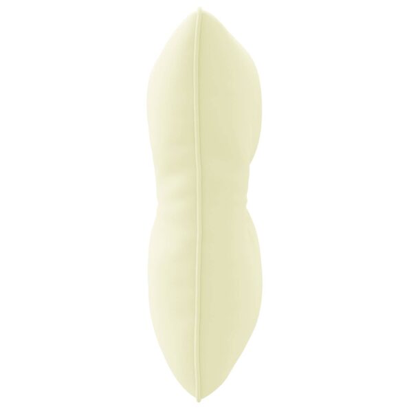 vidaXL Vankúš na chrbát PUTTEN 100% polyester Krémová 40 x 40 x 10 cm – Obrázok 5