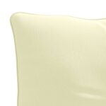 vidaXL Vankúš na chrbát PUTTEN 100% polyester Krémová 40 x 40 x 10 cm – Obrázok 6