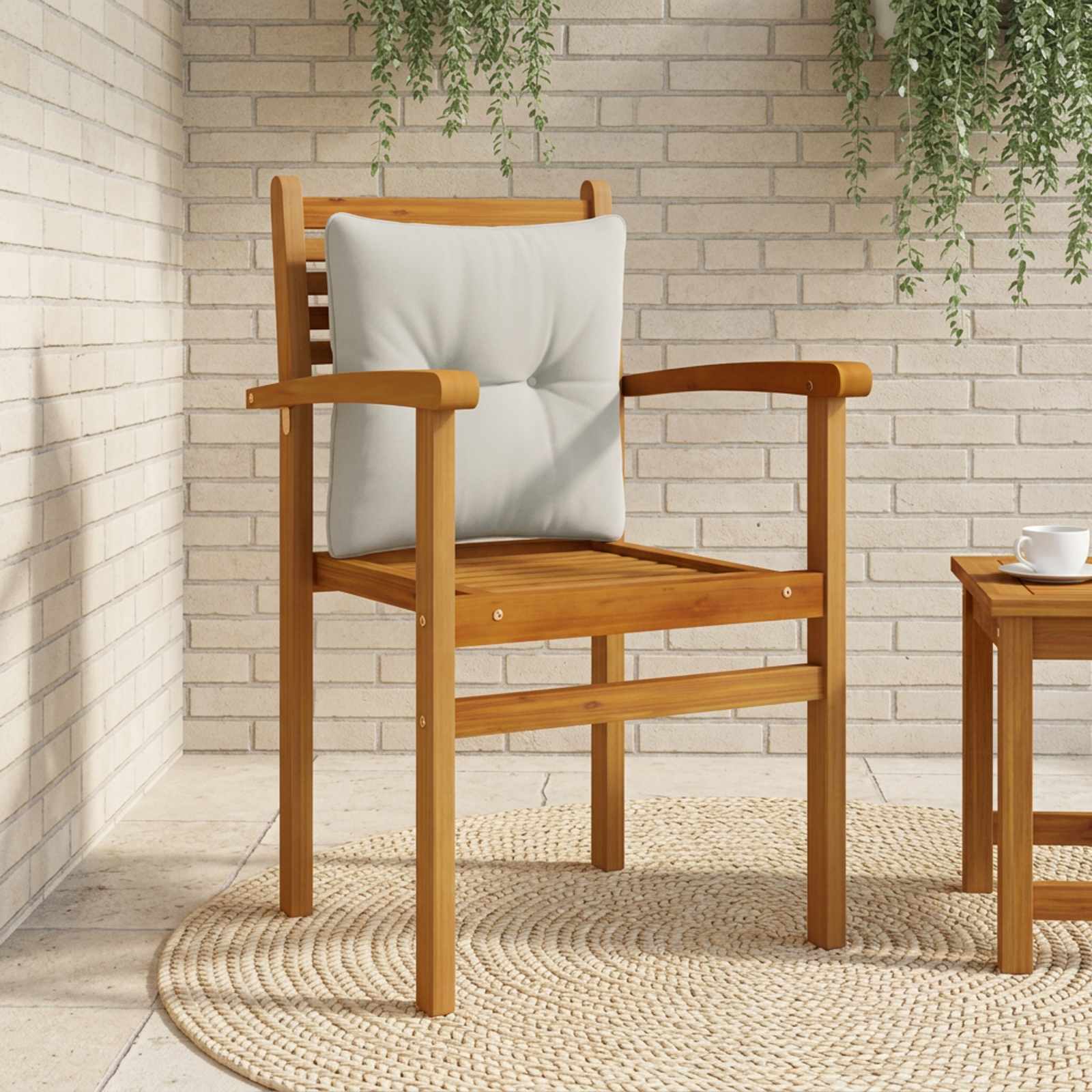 947069_1.jpg vidaXL Vankúš na chrbát PUTTEN 100% polyester Sivá 40 x 40 x 10 cm – Obrázok 1