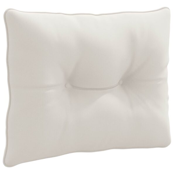 vidaXL Vankúš na chrbát PUTTEN 100% polyester Biela 50 x 40 x 10 cm – Obrázok 2
