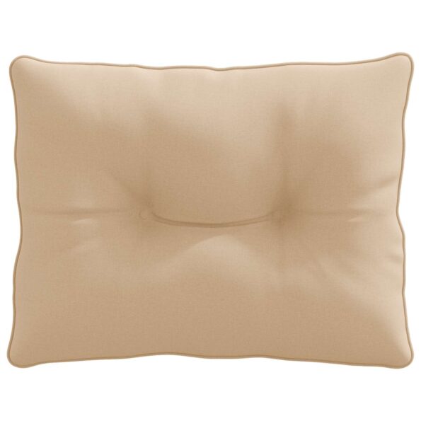 vidaXL Vankúš na chrbát PUTTEN 100% polyester Piesková 50 x 40 x 10 cm – Obrázok 4