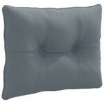 vidaXL Vankúš na chrbát PUTTEN 100% polyester Modrá 50 x 40 x 10 cm – Obrázok 2