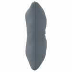 vidaXL Vankúš na chrbát PUTTEN 100% polyester Modrá 50 x 40 x 10 cm – Obrázok 5