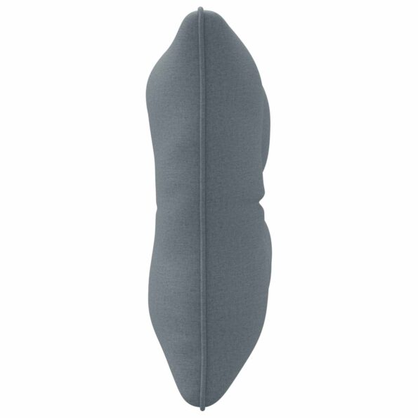 vidaXL Vankúš na chrbát PUTTEN 100% polyester Modrá 50 x 40 x 10 cm – Obrázok 5