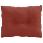 vidaXL Vankúš na chrbát PUTTEN 100% polyester Červená 50 x 40 x 10 cm – Obrázok 4