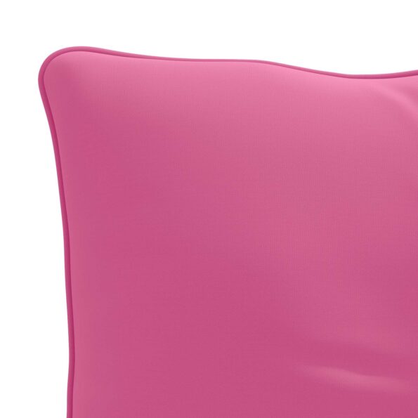 vidaXL Vankúš na chrbát PUTTEN 100% polyester Ružová 50 x 40 x 10 cm – Obrázok 6