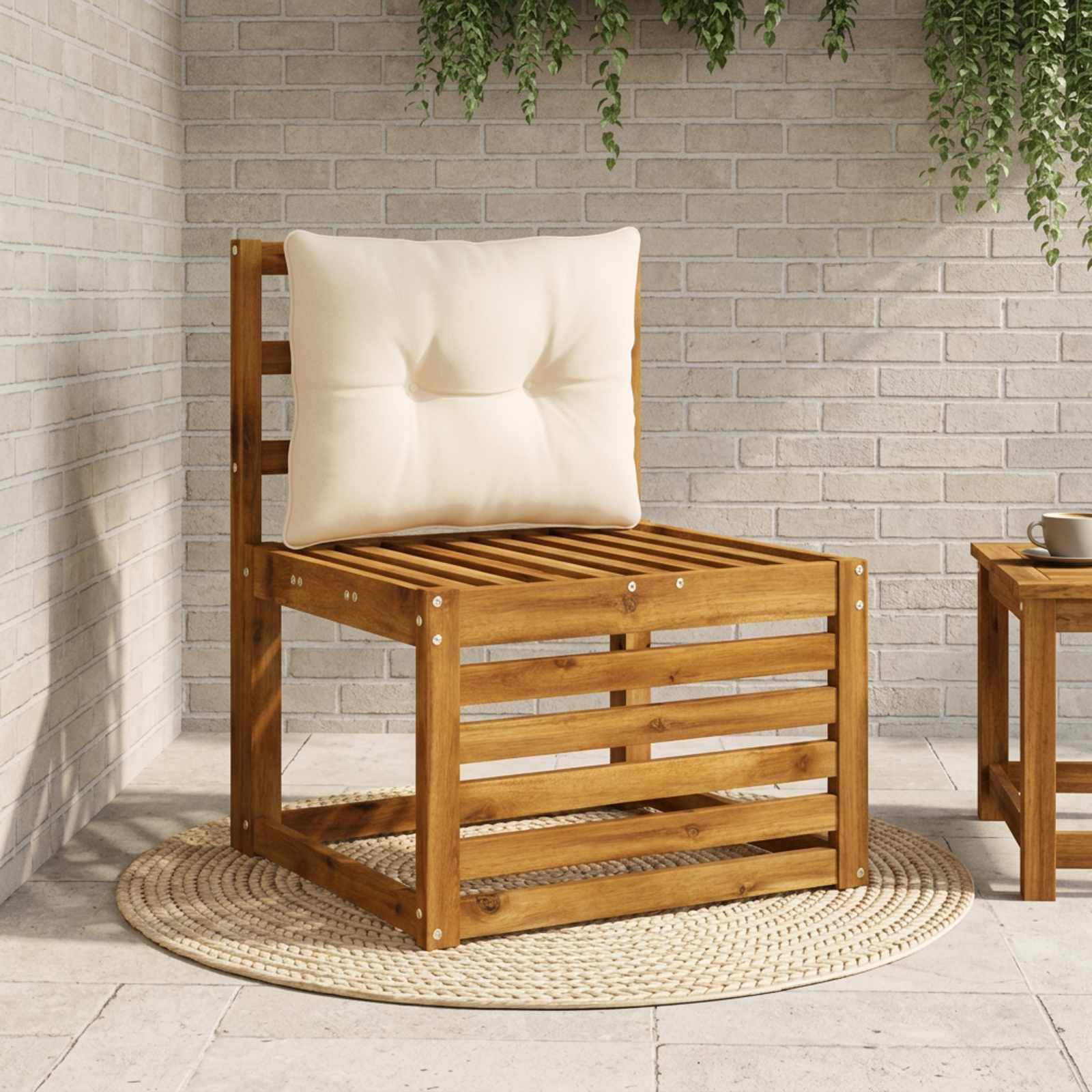 947119_1.jpg vidaXL Vankúš na chrbát PUTTEN 100% polyester Krémová 60 x 40 x 10 cm – Obrázok 1