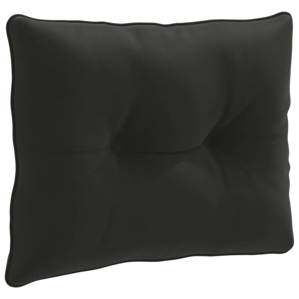 vidaXL Vankúš na chrbát PUTTEN 100% polyester Čierna 60 x 40 x 10 cm – Obrázok 2