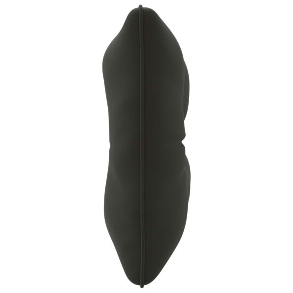 vidaXL Vankúš na chrbát PUTTEN 100% polyester Čierna 60 x 40 x 10 cm – Obrázok 5
