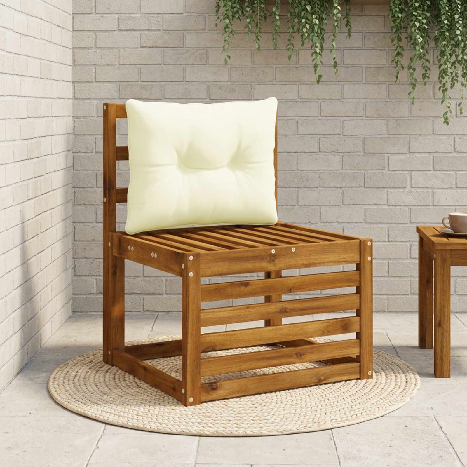 947125_1.jpg vidaXL Vankúš na chrbát PUTTEN 100% polyester Krémová 60 x 40 x 10 cm – Obrázok 1