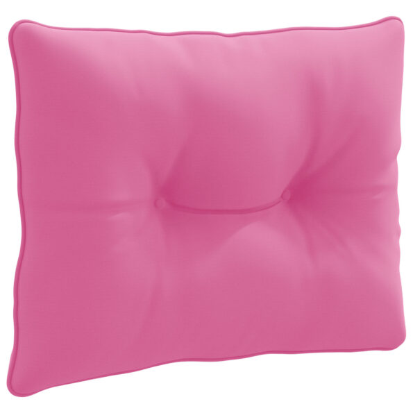 vidaXL Vankúš na chrbát PUTTEN 100% polyester Ružová 60 x 40 x 10 cm – Obrázok 2