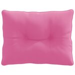 vidaXL Vankúš na chrbát PUTTEN 100% polyester Ružová 60 x 40 x 10 cm – Obrázok 4