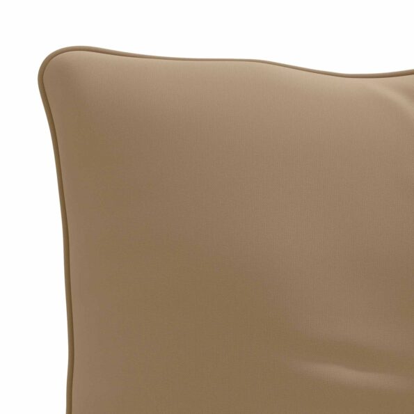 vidaXL Vankúš na chrbát PUTTEN 100% polyester Sivohnedá – Obrázok 6