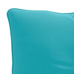 vidaXL Vankúš na chrbát PUTTEN 100% polyester Tyrkysová – Obrázok 6