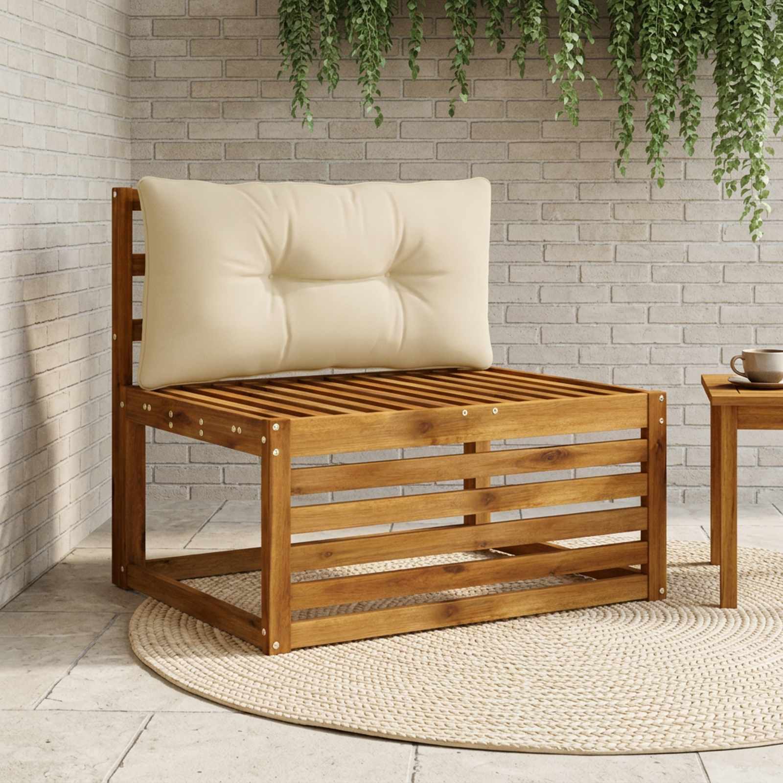 947150_1.jpg vidaXL Vankúš na chrbát PUTTEN 100% polyester Béžová 70 x 40 x 10 cm – Obrázok 1