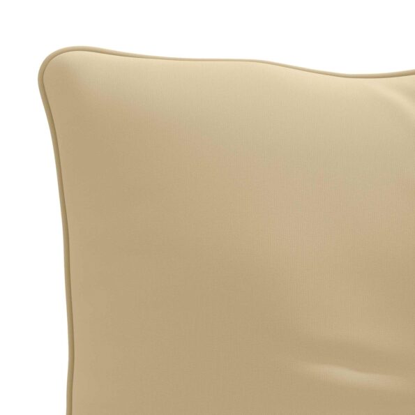 vidaXL Vankúš na chrbát PUTTEN 100% polyester Béžová 70 x 40 x 10 cm – Obrázok 6