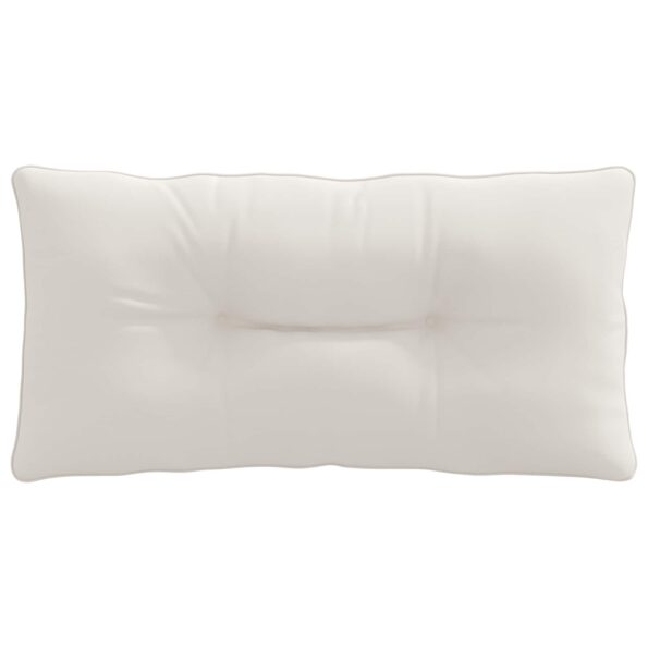 vidaXL Vankúš na chrbát PUTTEN 100% polyester Biela 80 x 40 x 10 cm – Obrázok 4
